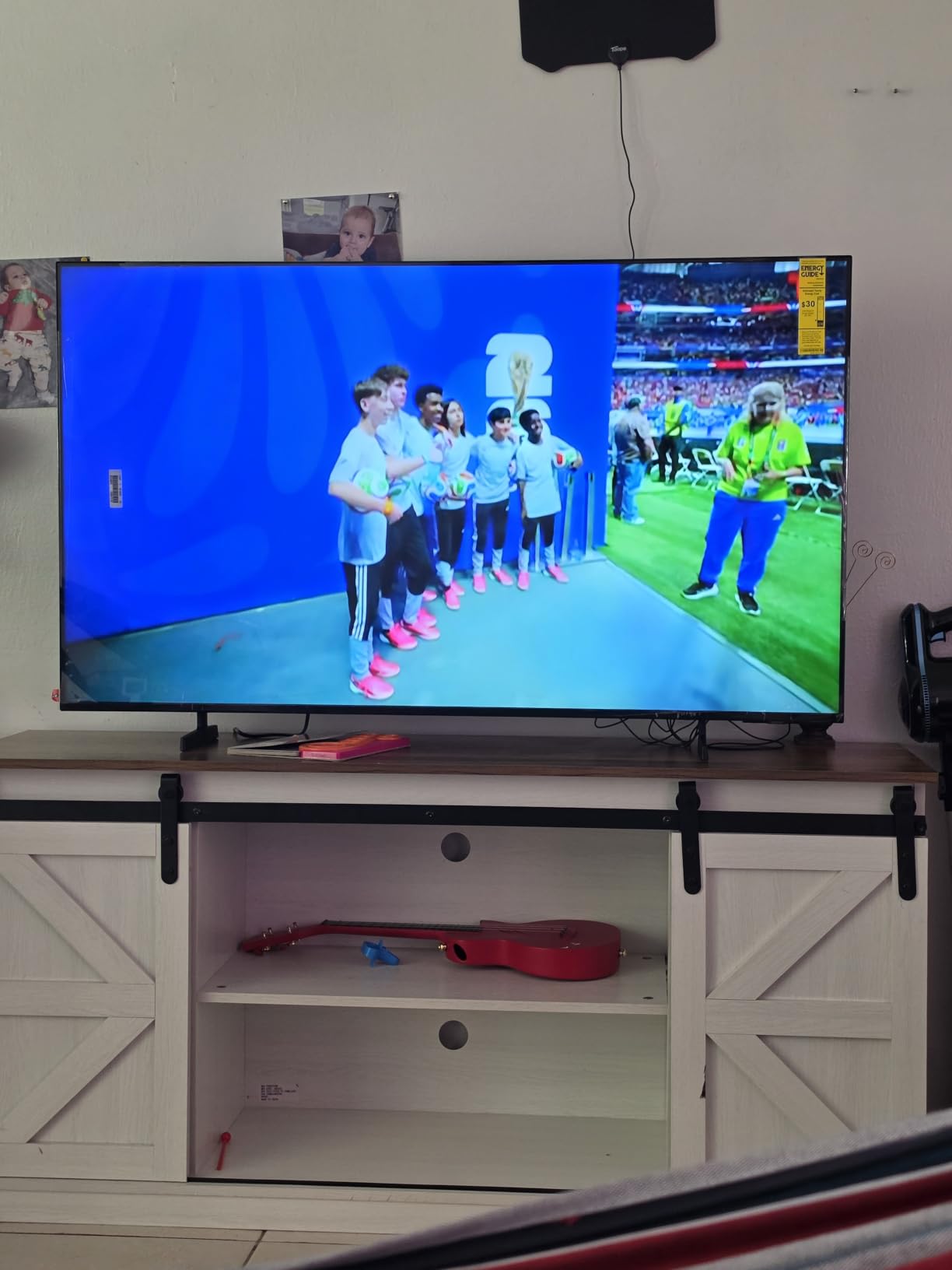 Samsung 55-Inch Class U8000H Series Crystal UHD, 4K, Smart TV, 2026 Model | Samsung Vision AI Companion, Crystal Processor 4K, Endless Free Content, Motion Xcelerator, Color Booster, 4K Upscaling customer photo 1