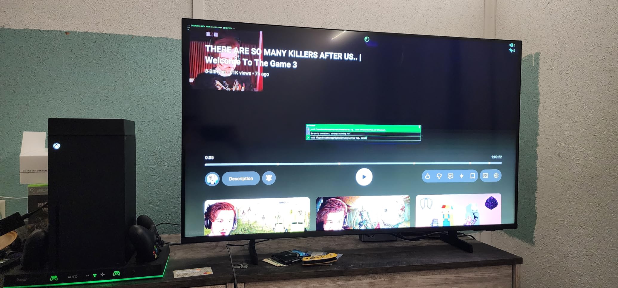 Samsung 55-Inch Class U8000H Series Crystal UHD, 4K, Smart TV, 2026 Model | Samsung Vision AI Companion, Crystal Processor 4K, Endless Free Content, Motion Xcelerator, Color Booster, 4K Upscaling customer photo 2