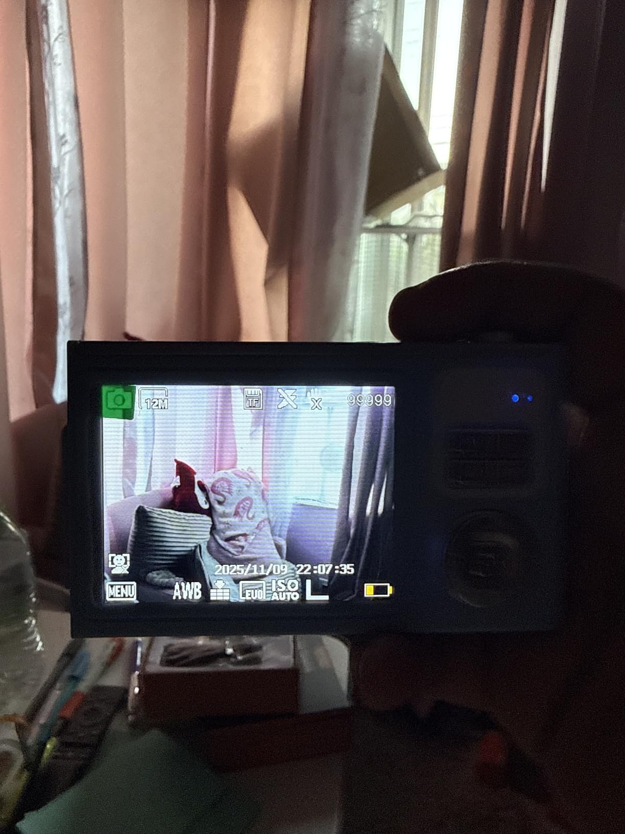 Digital Camera for Kids & Beginners 64GB SD Point and Shoot Digital Cameras | Compact pink digital camera & vlogging camera for kids. Durable drop-resistant design with tripod & 16X zoom for travel. customer photo 1
