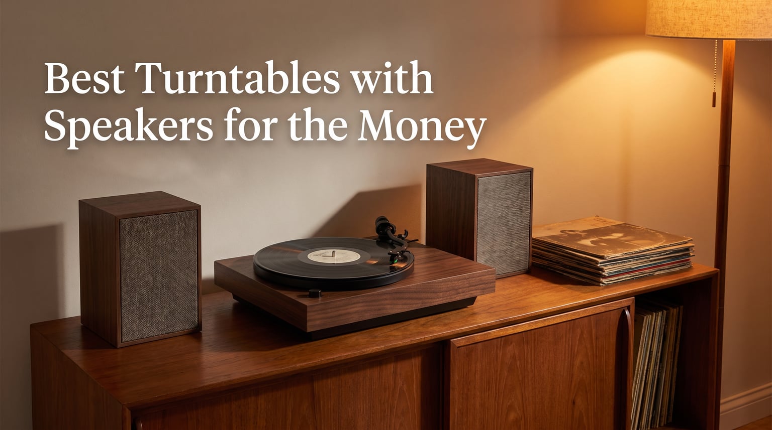 Best Turntables with Speakers for the Money