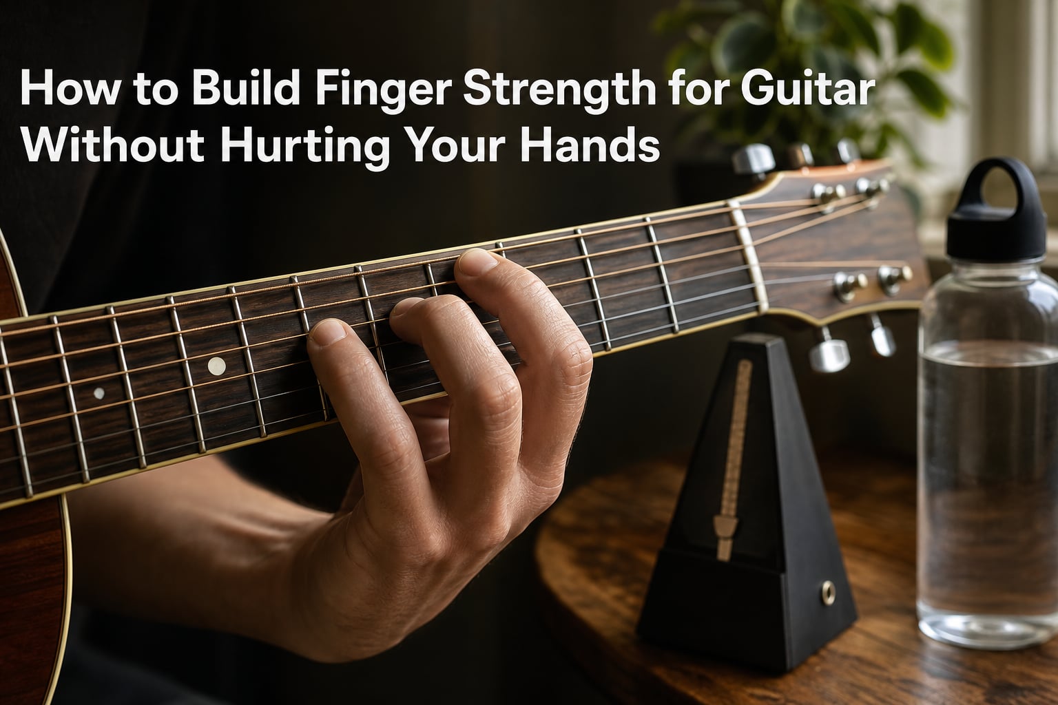 How to Build Finger Strength for Guitar Without Hurting Your Hands