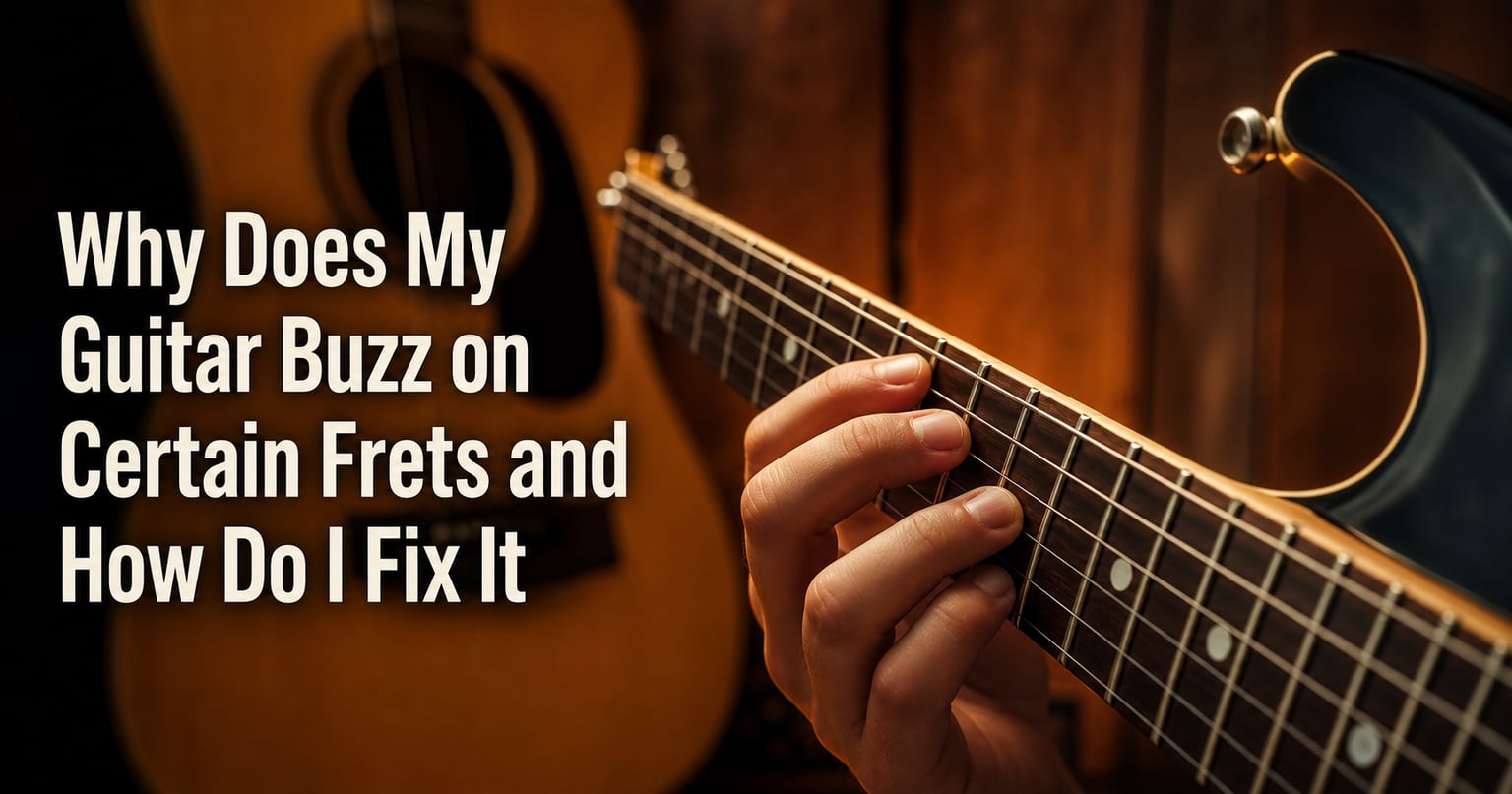 Why Does My Guitar Buzz on Certain Frets and How Do I Fix It