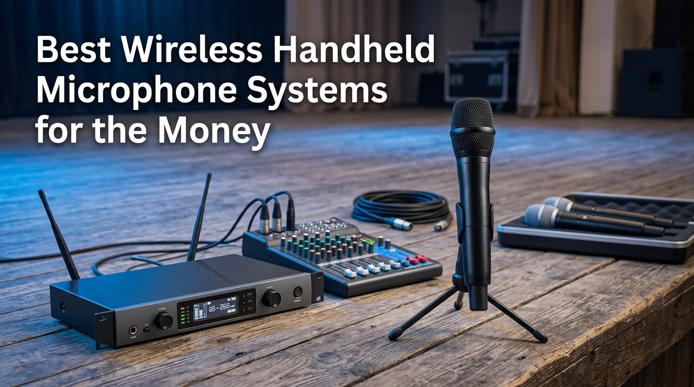 Best Wireless Handheld Microphone Systems for the Money