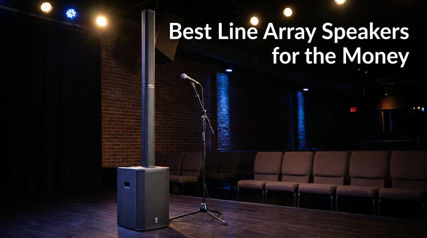 Best Line Array Speakers for the Money