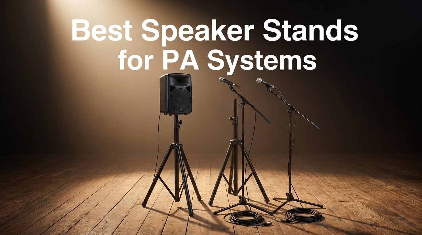 Best Speaker Stands for PA Systems