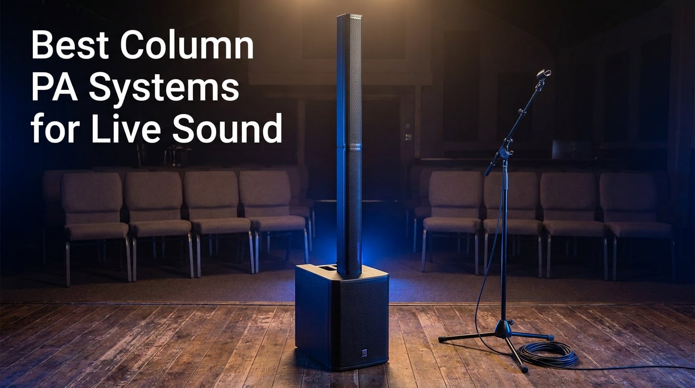 Best Column PA Systems for Live Sound