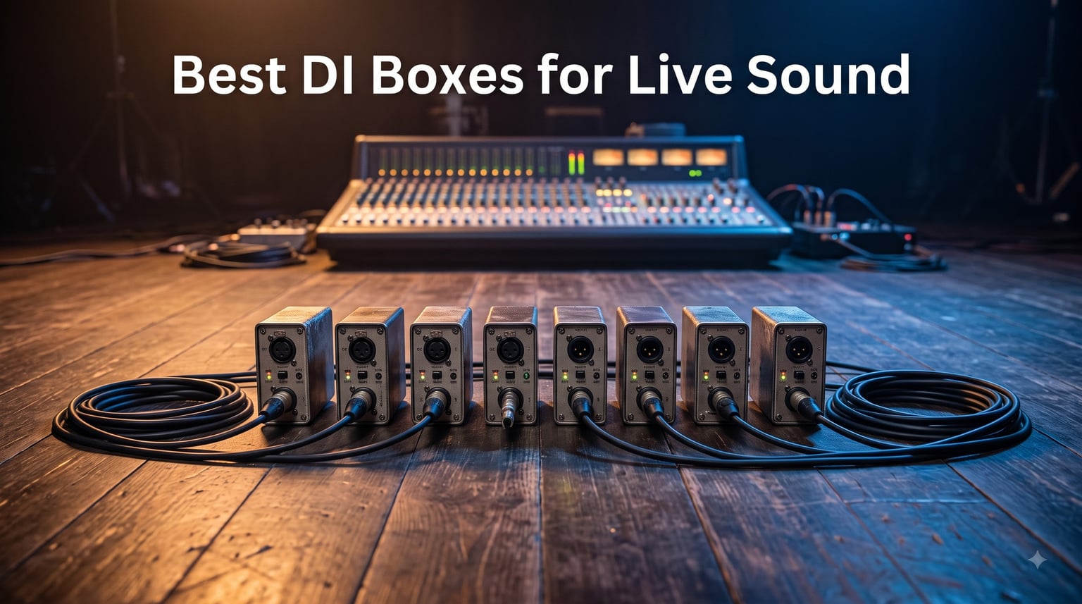 Best DI Boxes for Live Sound