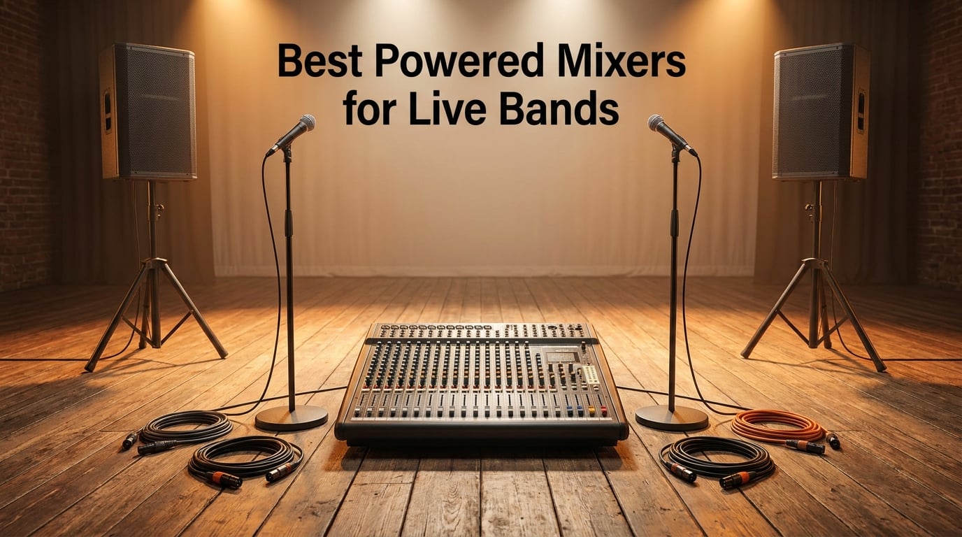 Best Powered Mixers for Live Bands