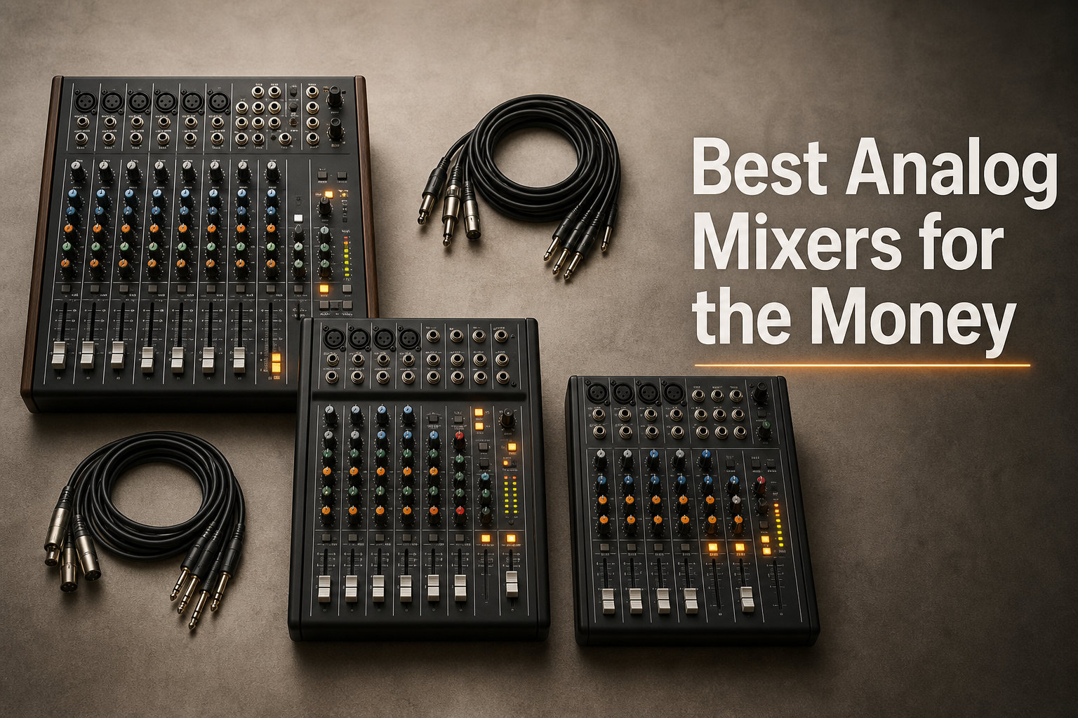 Best Analog Mixers for the Money