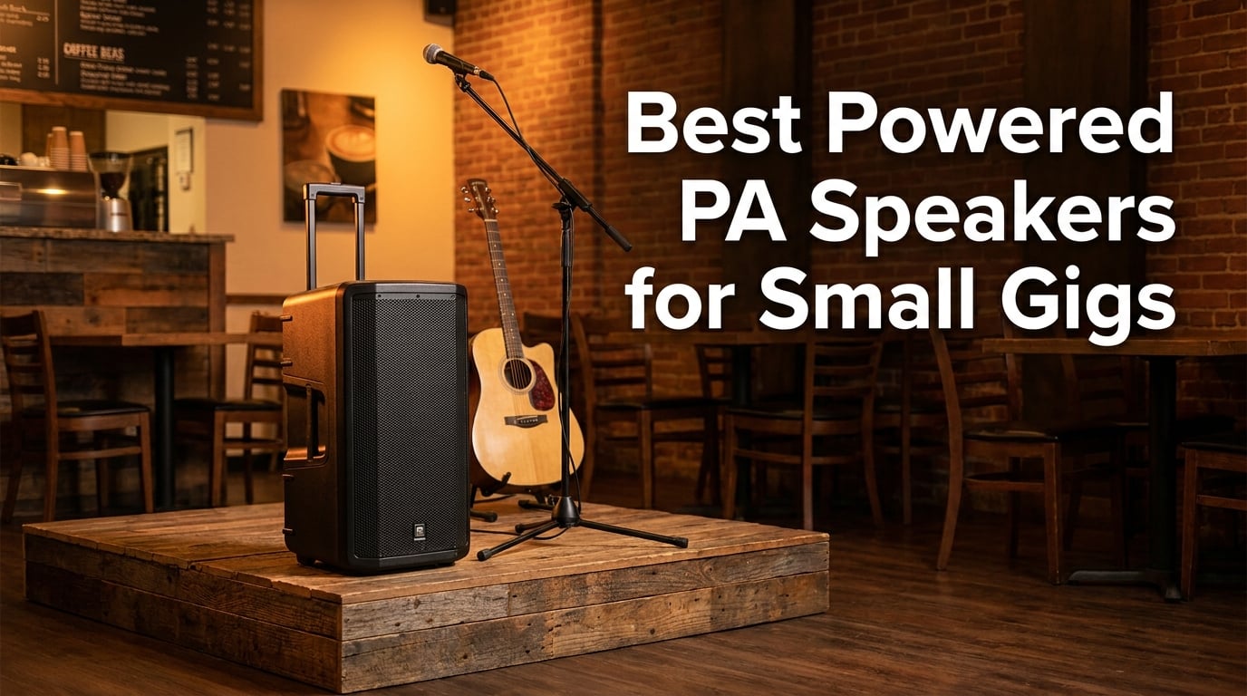 Best Powered PA Speakers for Small Gigs