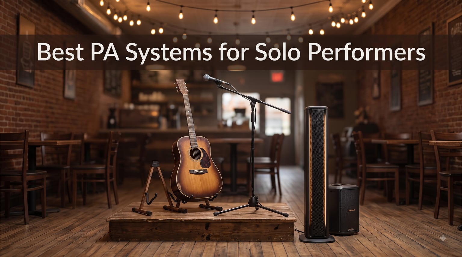 Best PA Systems for Solo Performers