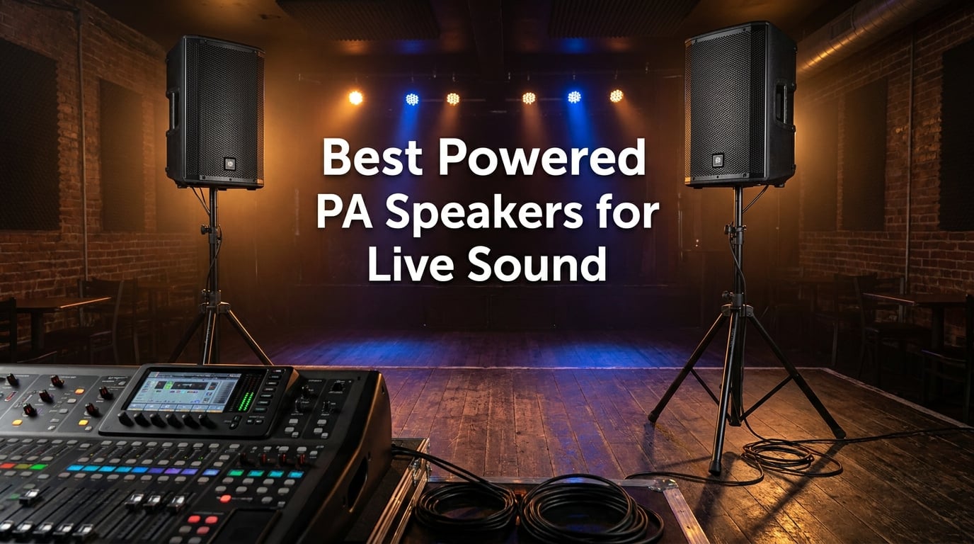 Best Powered PA Speakers for Live Sound