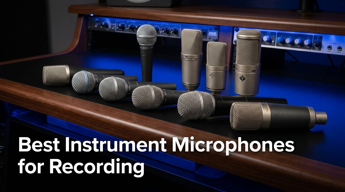 Best Instrument Microphones for Recording