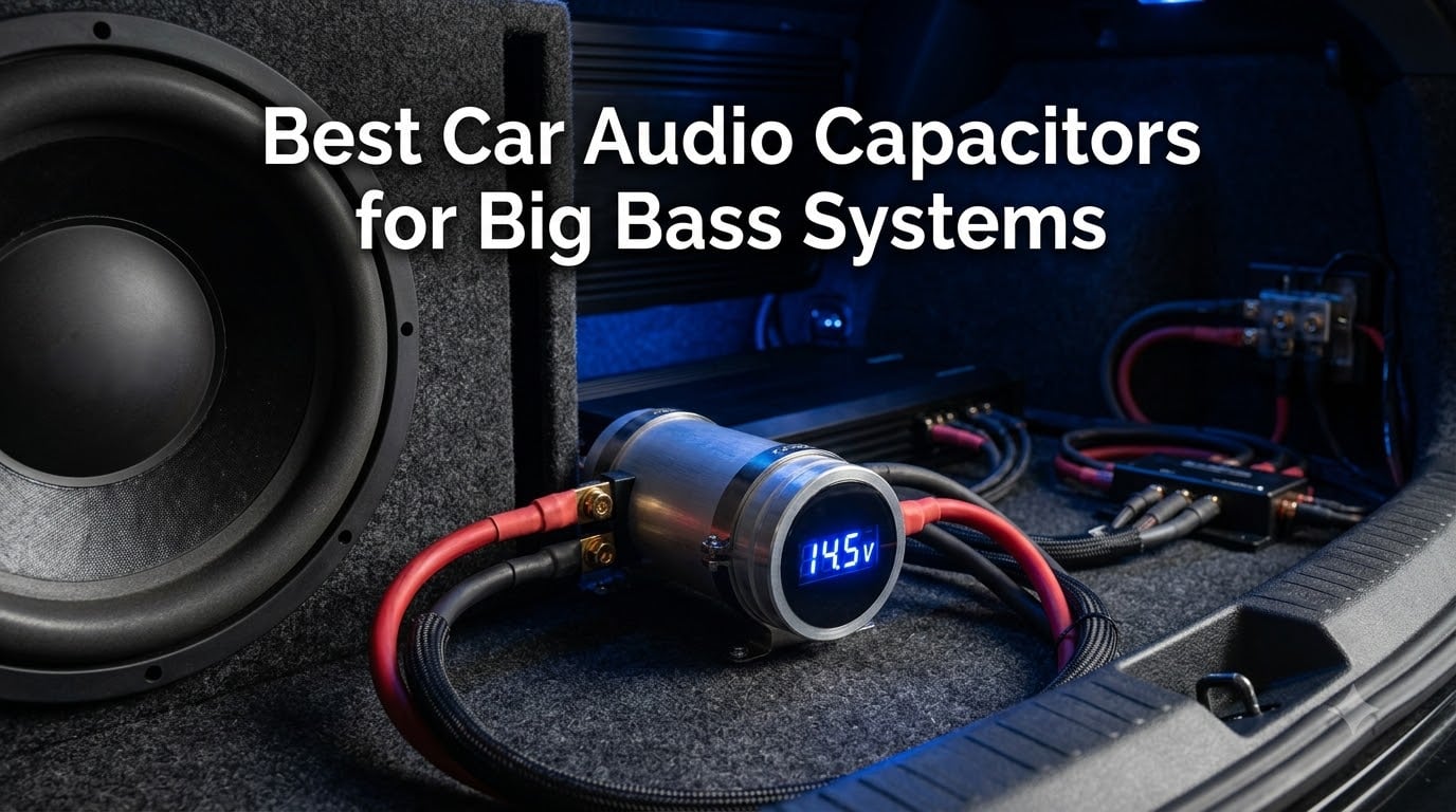 Best Car Audio Capacitors for Big Bass Systems