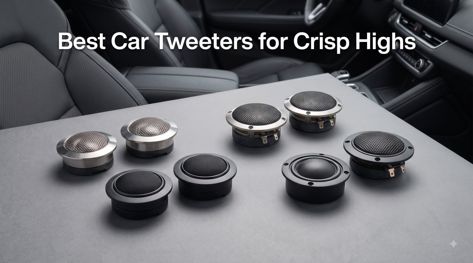 Best Car Tweeters for Crisp Highs