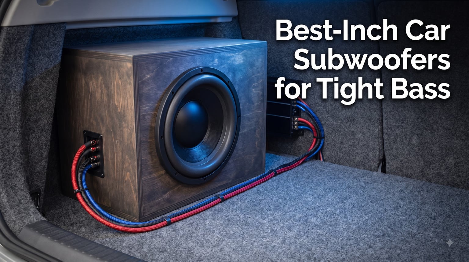 Best 10-Inch Car Subwoofers for Tight Bass