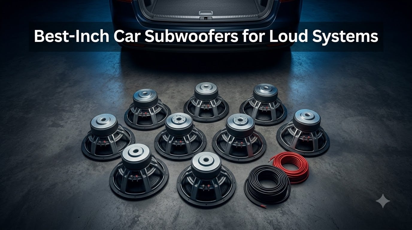 Best 12-Inch Car Subwoofers for Loud Systems