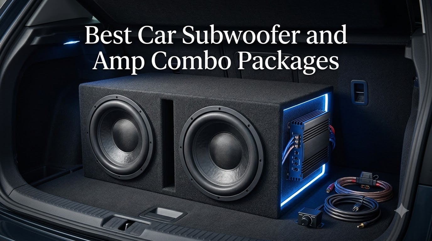 Best Car Subwoofer and Amp Combo Packages