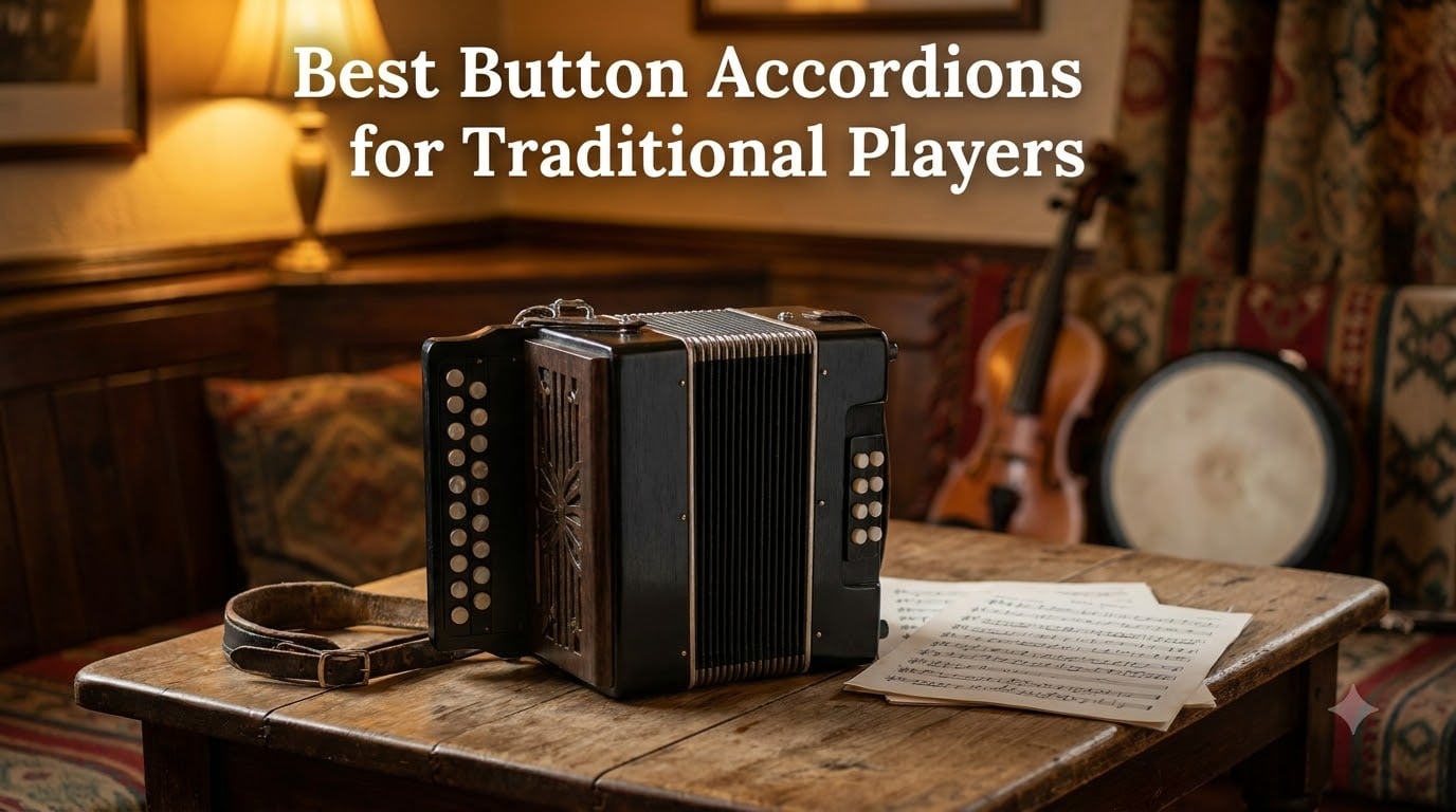 Best Button Accordions for Traditional Players