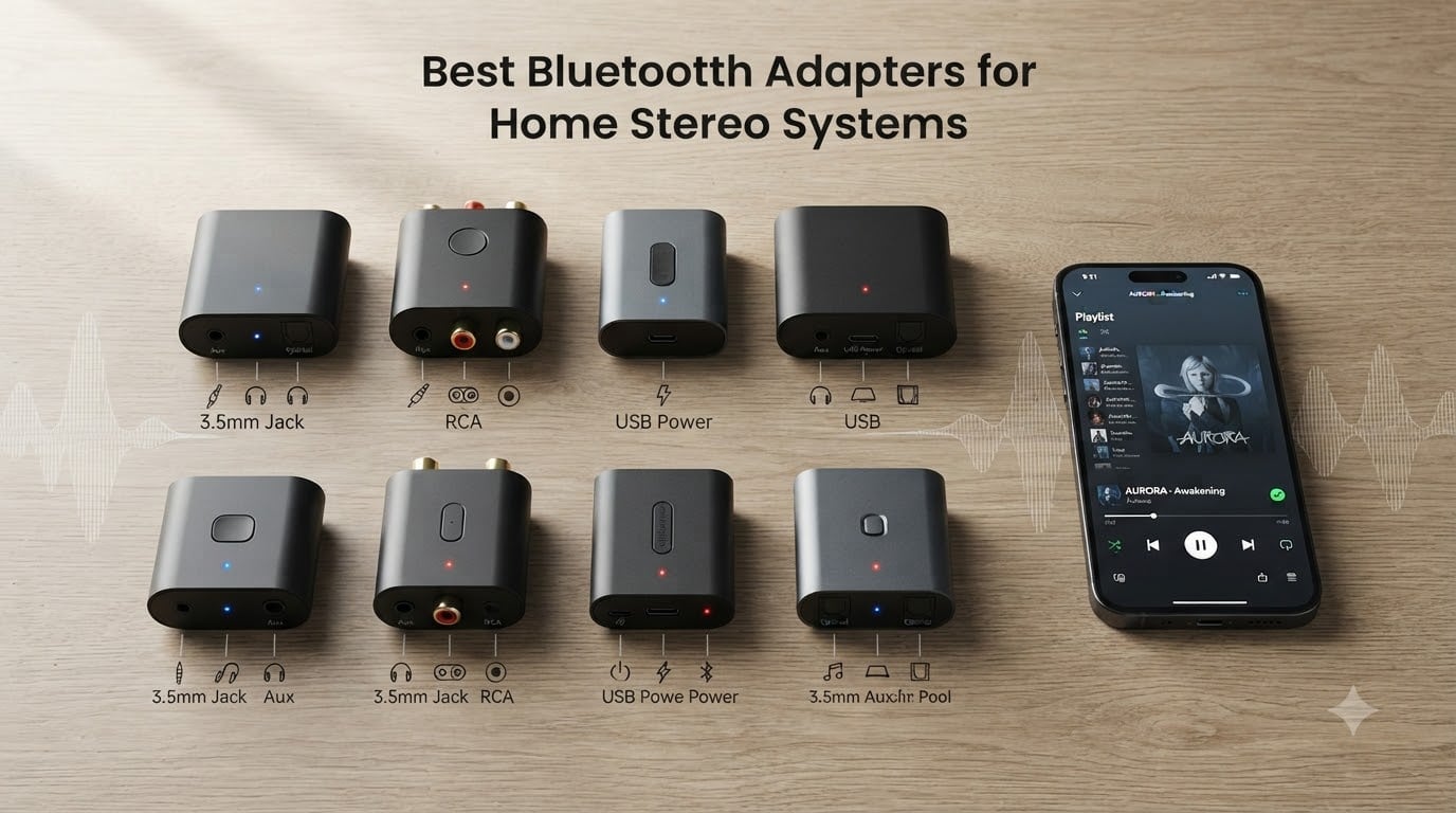 Best Bluetooth Adapters for Home Stereo Systems