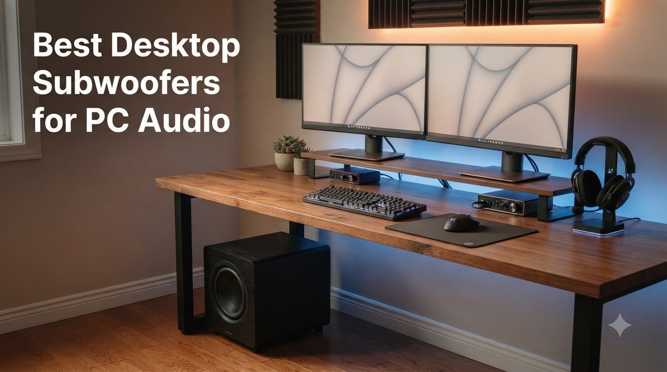 Best Desktop Subwoofers for PC Audio