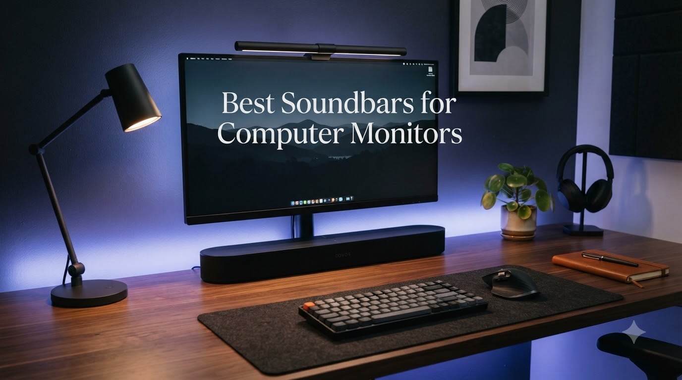 Best Soundbars for Computer Monitors