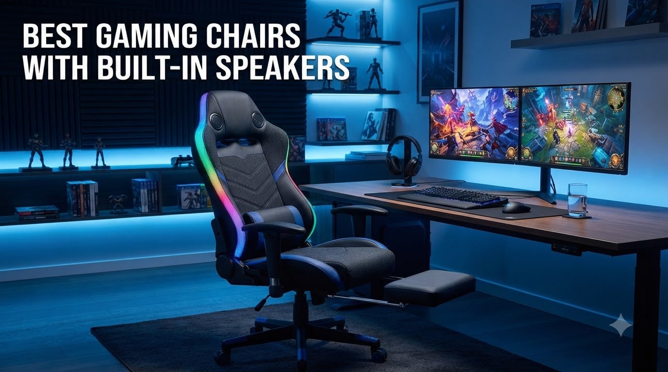 Best Gaming Chairs with Built-In Speakers