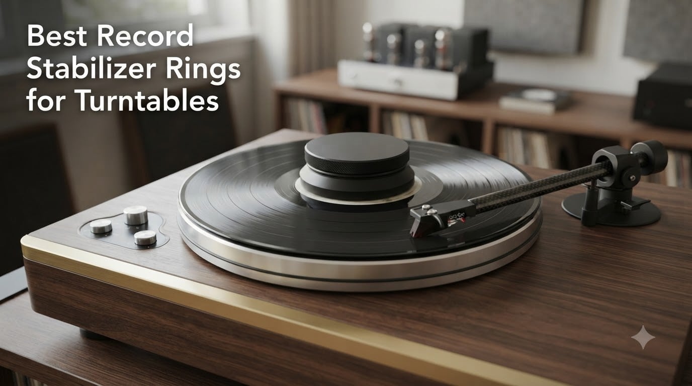 Best Record Stabilizer Rings for Turntables
