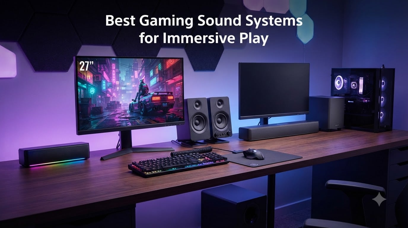 Best Gaming Sound Systems for Immersive Play