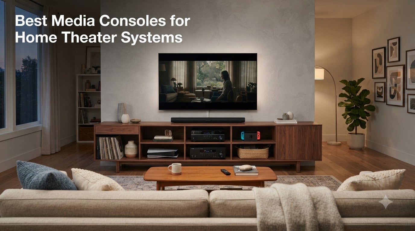 Best Media Consoles for Home Theater Systems