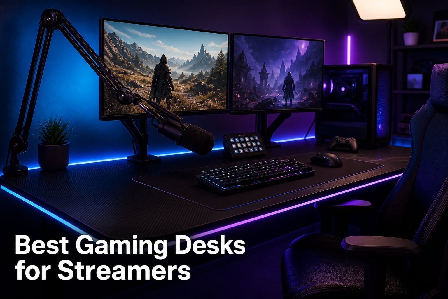 Best Gaming Desks for Streamers