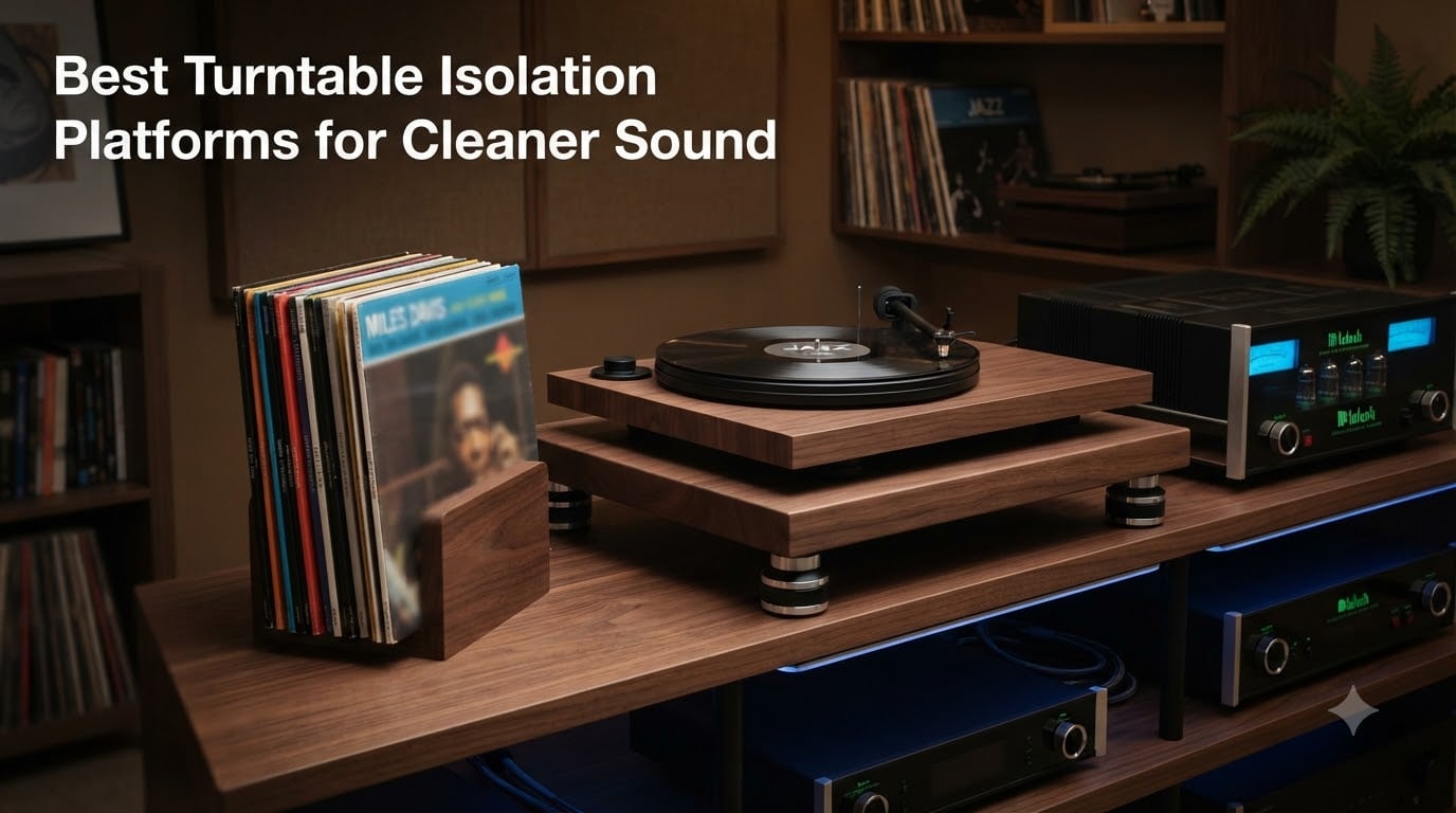 Best Turntable Isolation Platforms for Cleaner Sound
