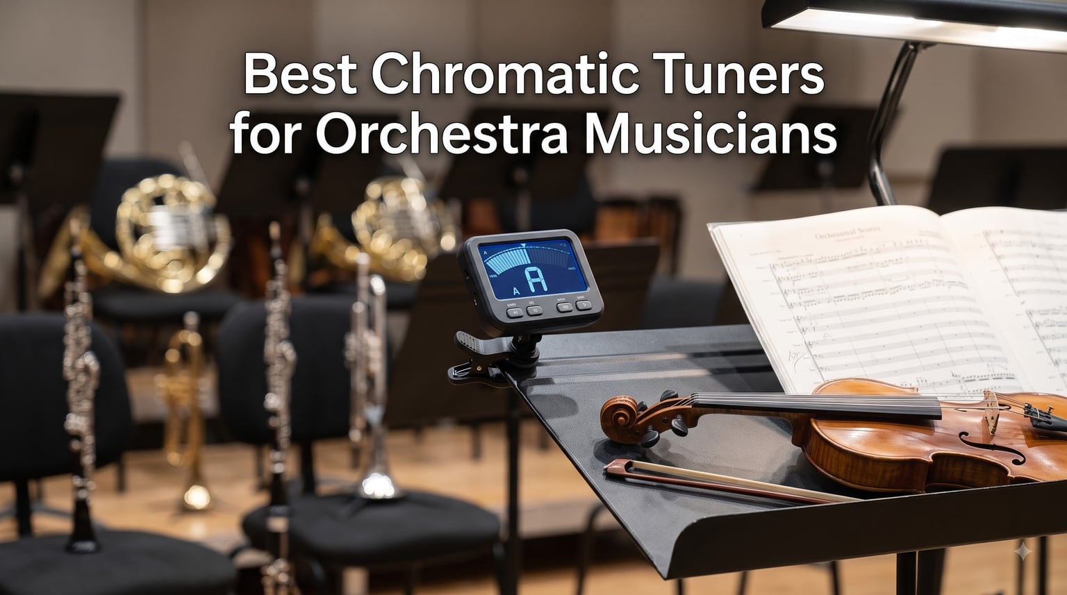 Best Chromatic Tuners for Orchestra Musicians
