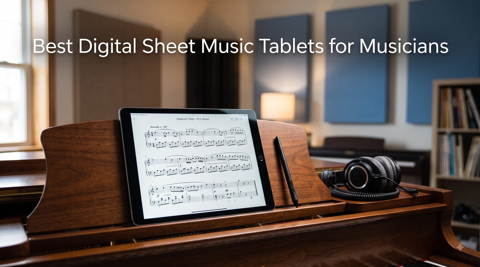 Best Digital Sheet Music Tablets for Musicians
