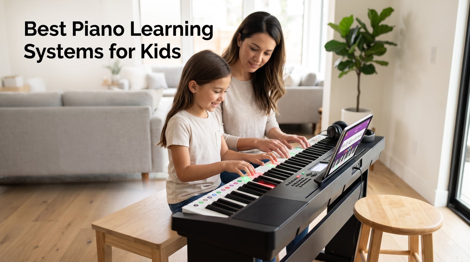 Best Piano Learning Systems for Kids