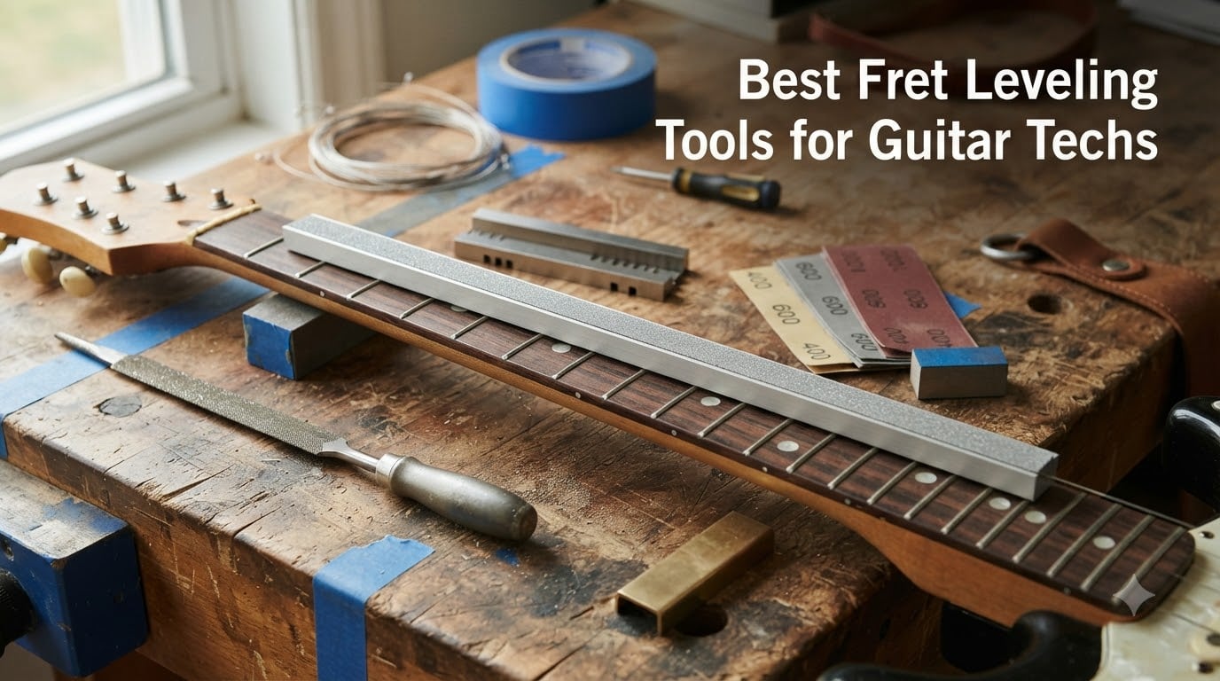 Best Fret Leveling Tools for Guitar Techs