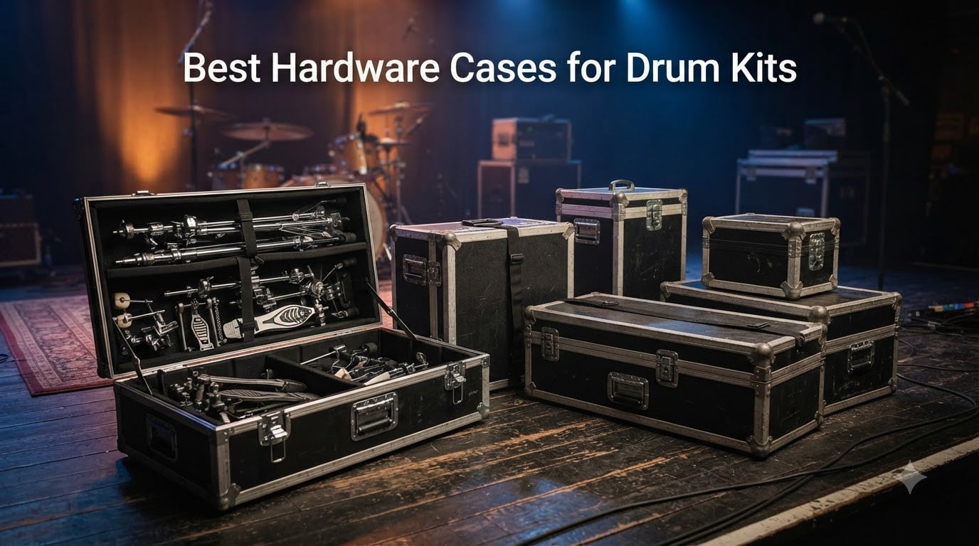 Best Hardware Cases for Drum Kits