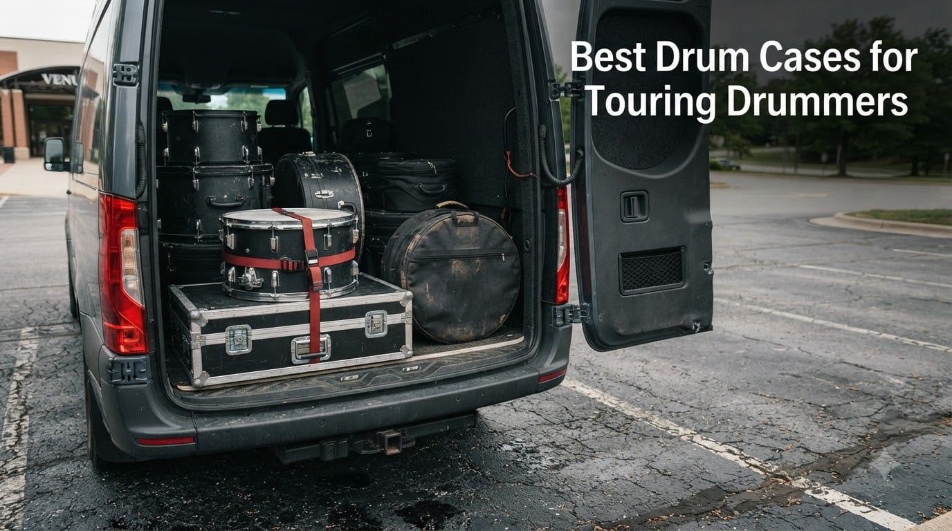 Best Drum Cases for Touring Drummers