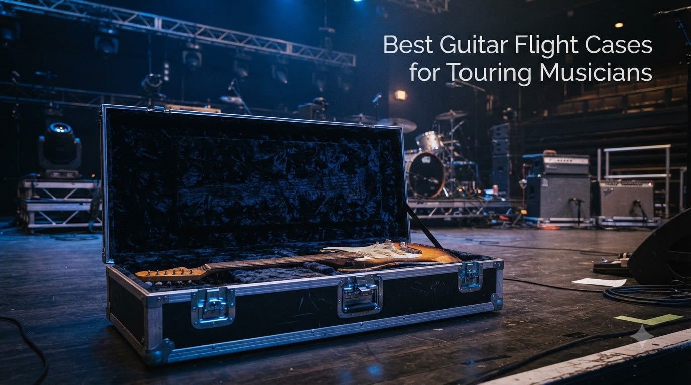Best Guitar Flight Cases for Touring Musicians
