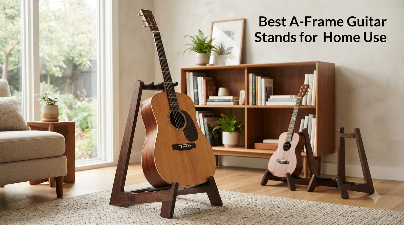 Best A-Frame Guitar Stands for Home Use