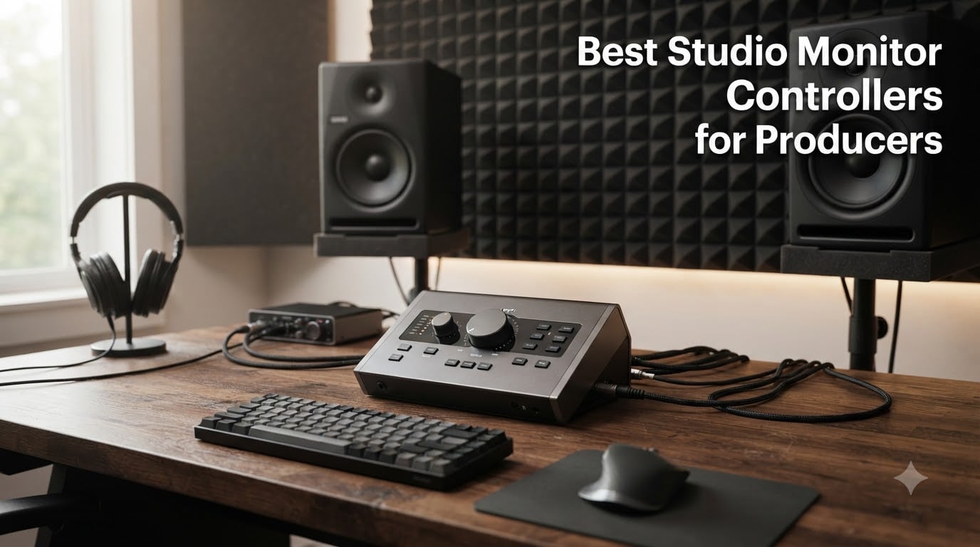Best Studio Monitor Controllers for Producers