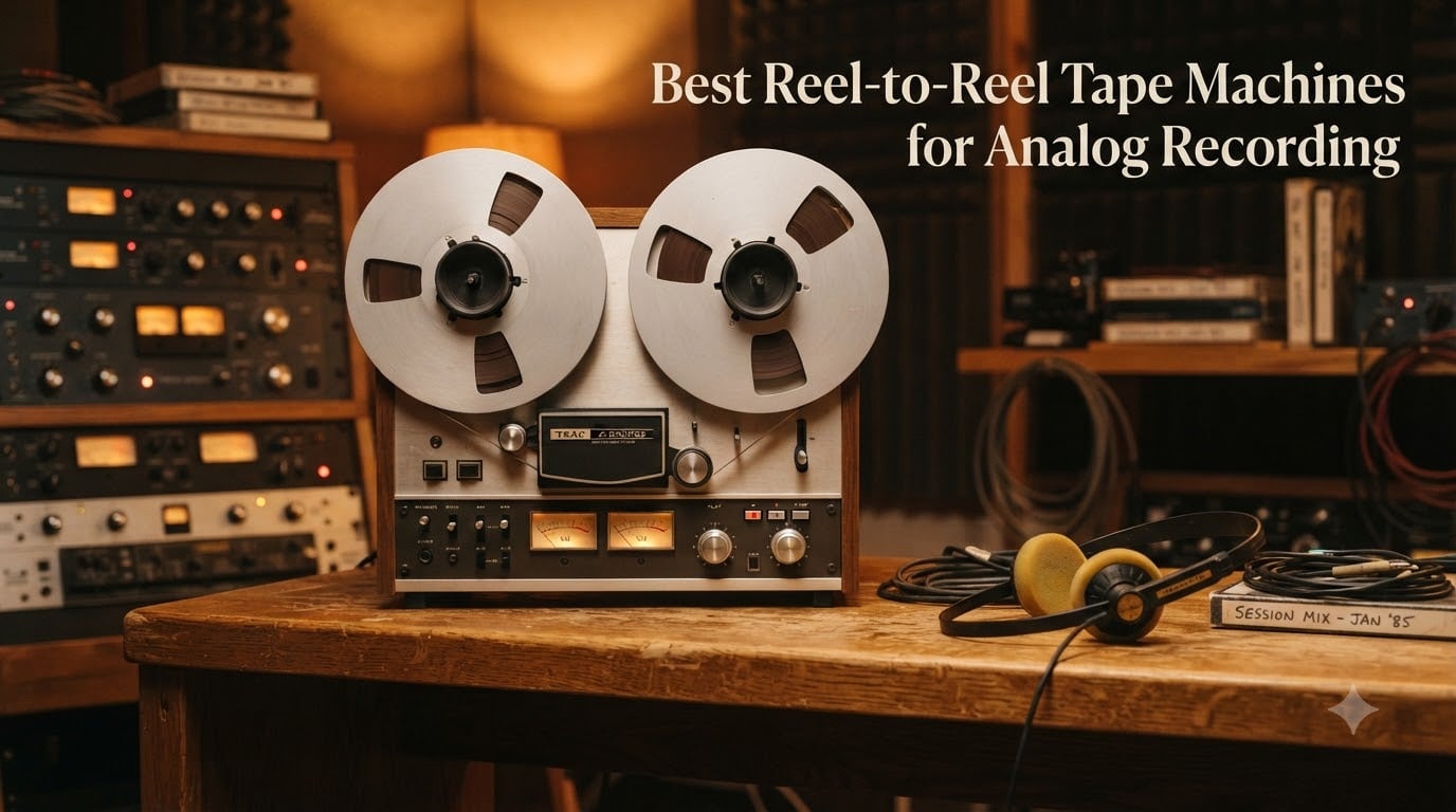 Best Reel-to-Reel Tape Machines for Analog Recording