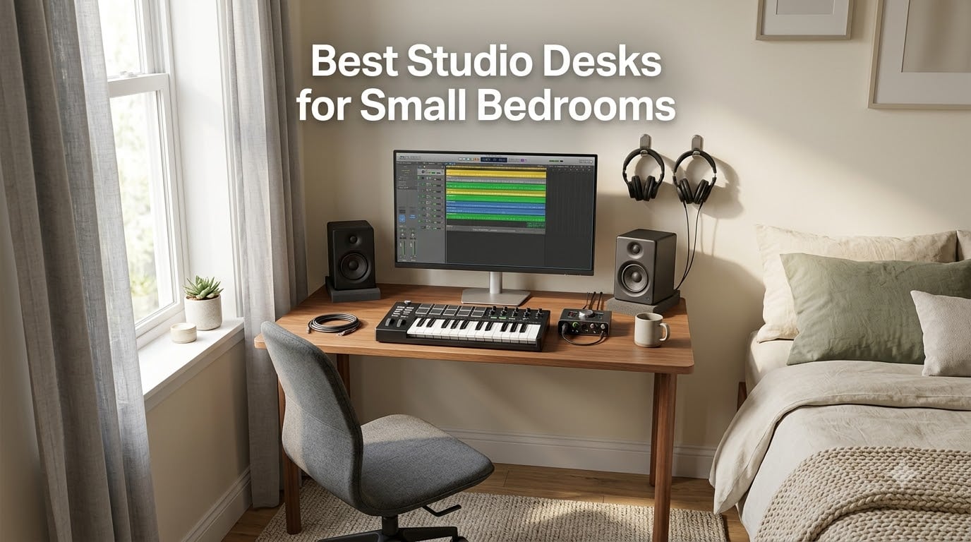 Best Studio Desks for Small Bedrooms