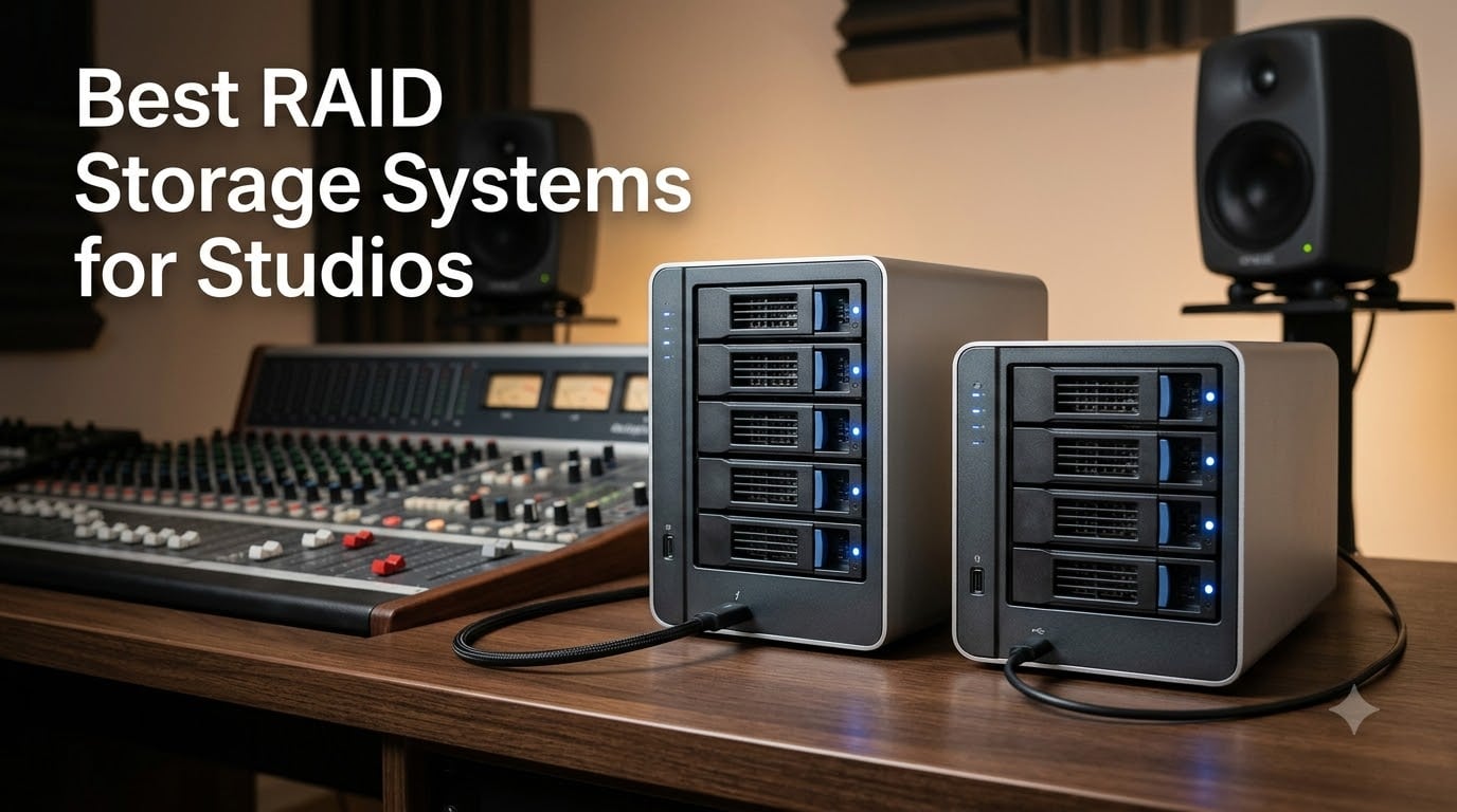 Best RAID Storage Systems for Studios