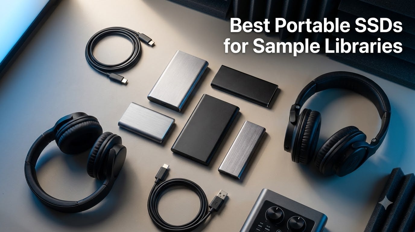 Best Portable SSDs for Sample Libraries