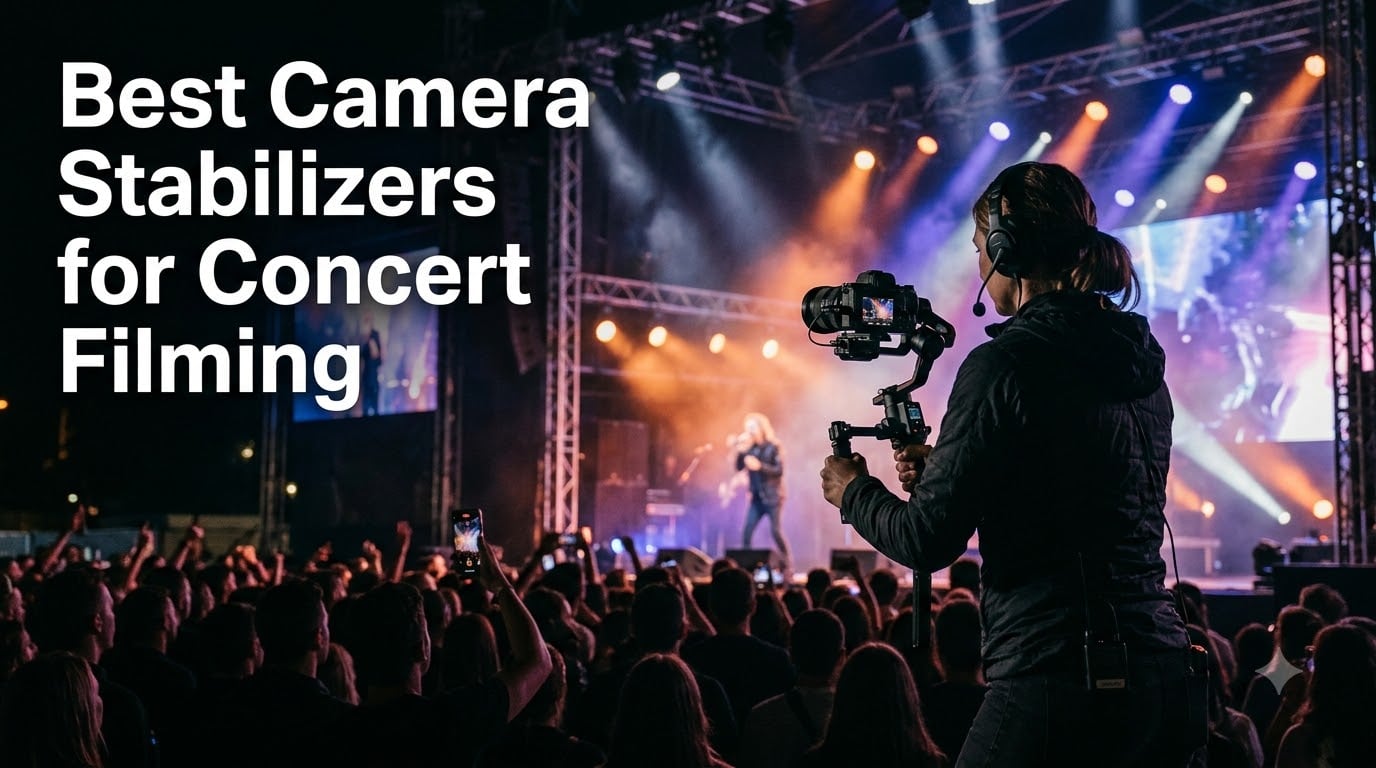 Best Camera Stabilizers for Concert Filming