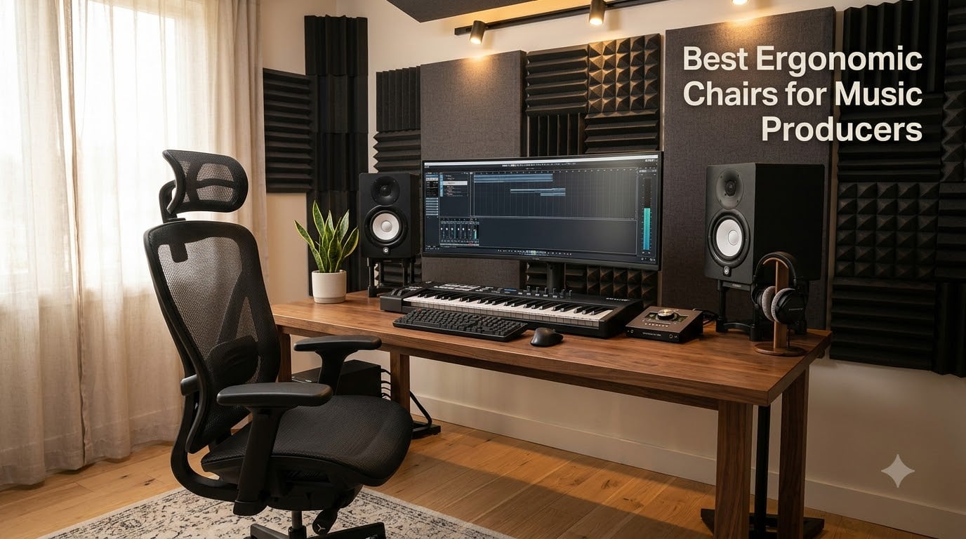 Best Ergonomic Chairs for Music Producers