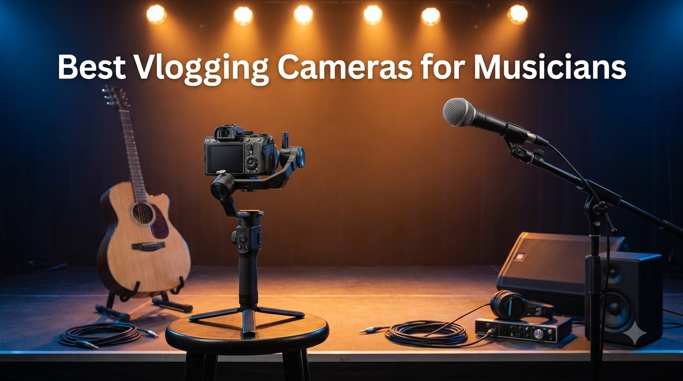 Best Vlogging Cameras for Musicians