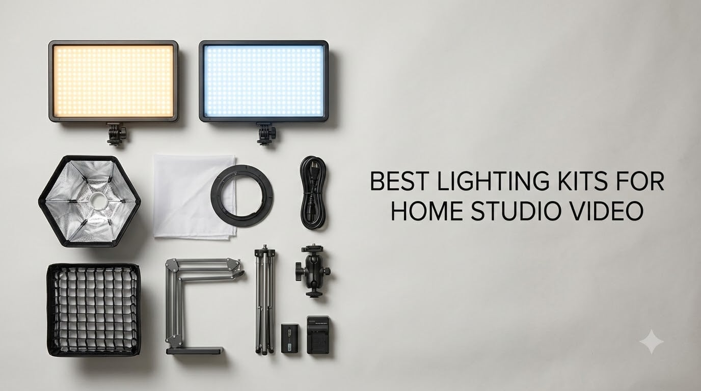 Best Lighting Kits for Home Studio Video