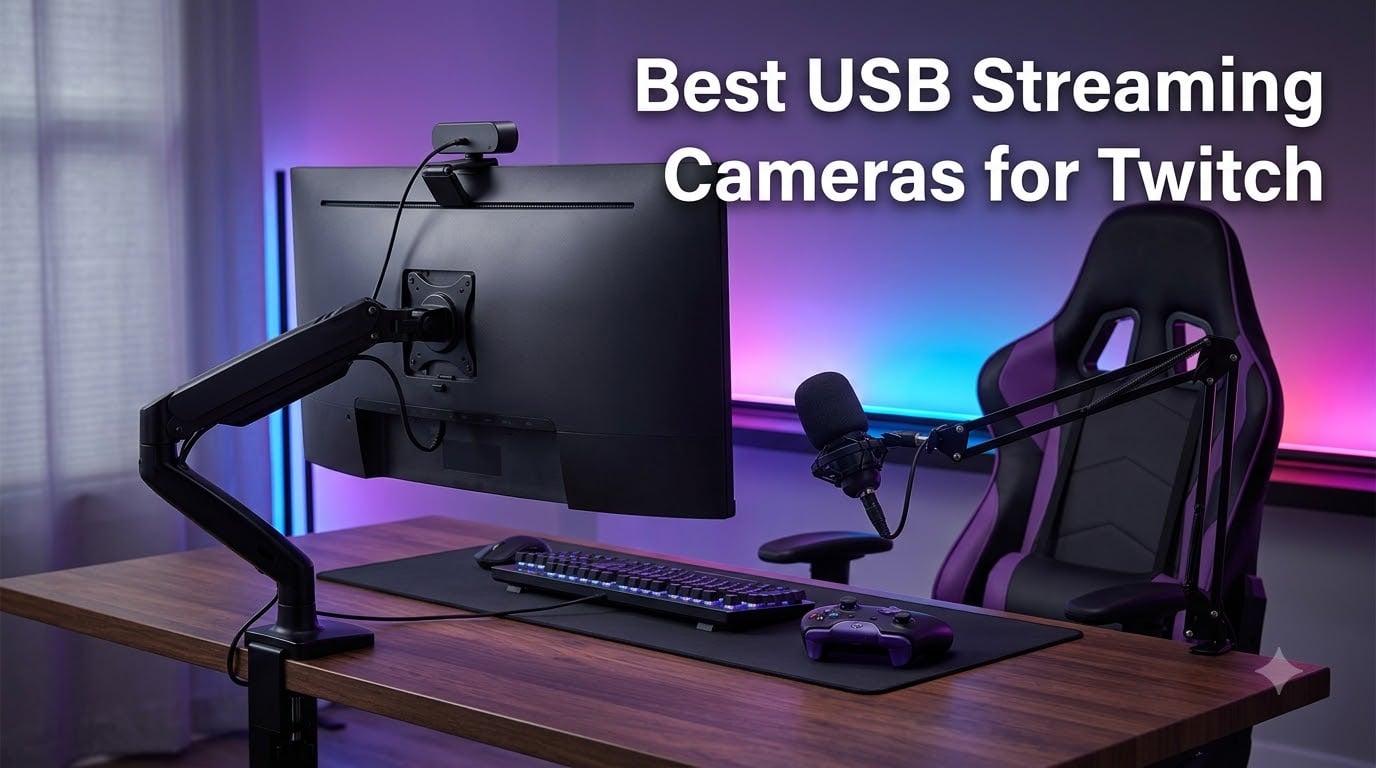 Best USB Streaming Cameras for Twitch